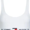 Tommy Hilfiger dames Tommy 85 bralette, katoen ongevoerd, wit