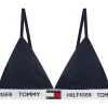 Tommy Hilfiger dames Tommy 85 triangel BH, katoen gevoerd, donkerblauw