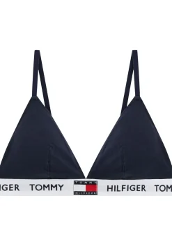 Tommy Hilfiger dames Tommy 85 triangel BH, katoen gevoerd, donkerblauw