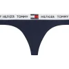 Tommy Hilfiger dames Tommy 85 string (1-pack), blauw