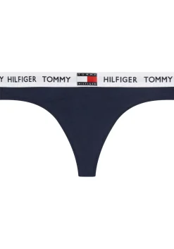 Tommy Hilfiger dames Tommy 85 string (1-pack), blauw