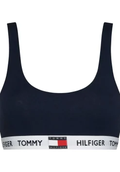 Tommy Hilfiger dames Tommy 85 bralette, katoen ongevoerd, donkerblauw
