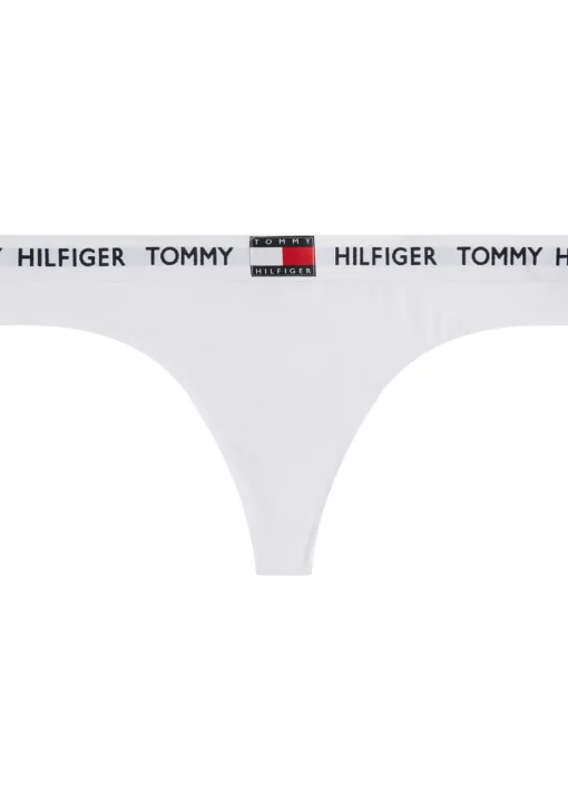 Tommy Hilfiger dames Tommy 85 string (1-pack), wit