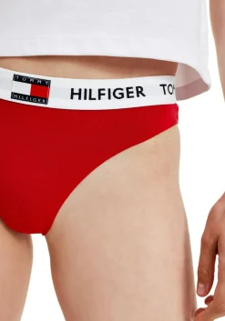 Tommy Hilfiger dames Tommy 85 bikini slip (1-pack), rood
