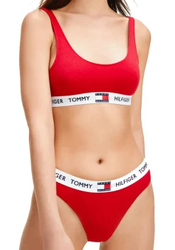 Tommy Hilfiger dames Tommy 85 string (1-pack), rood