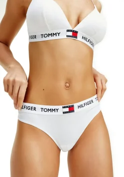 Tommy Hilfiger dames Tommy 85 string (1-pack), wit