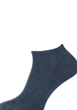 Tommy Hilfiger damessokken Sneaker (2-pack), korte enkelsok katoen, jeansblauw