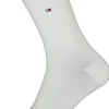 Tommy Hilfiger damessokken Casual (2-pack), uni katoen, wit