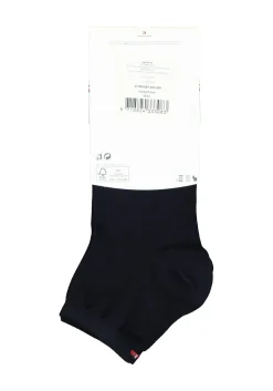 Tommy Hilfiger damessokken Casual Short (2-pack), korte sokken katoen, donkerblauw