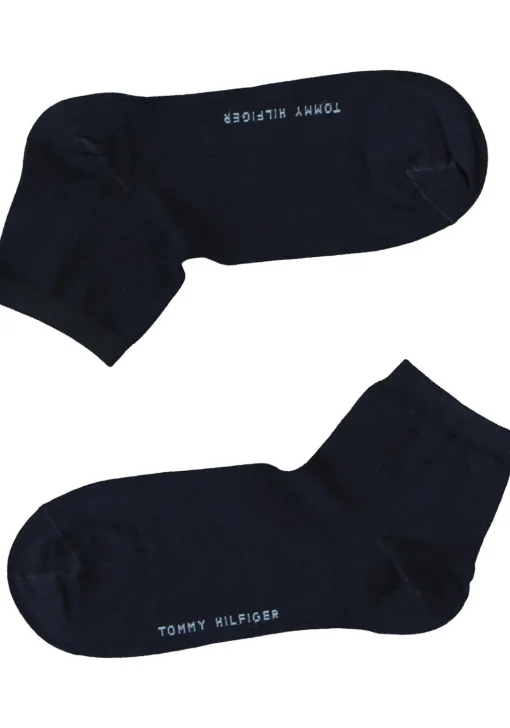 Tommy Hilfiger damessokken Casual Short (2-pack), korte sokken katoen, donkerblauw
