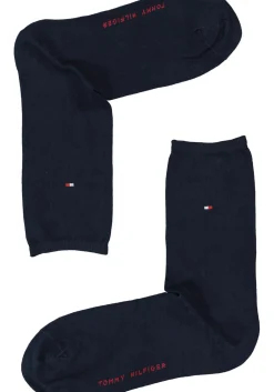 Tommy Hilfiger damessokken Casual (2-pack), uni katoen, Tommy rood en blauw