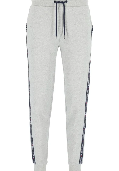 Tommy Hilfiger heren joggingbroek, normale dikte, grijs