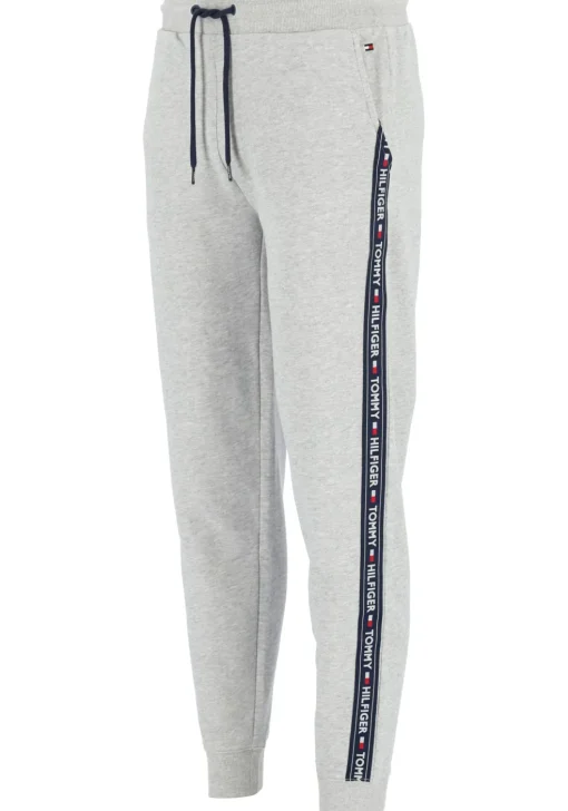 Tommy Hilfiger heren joggingbroek, normale dikte, grijs