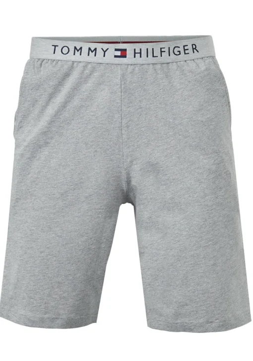 Tommy Hilfiger heren lounge short, korte broek dun, grijs