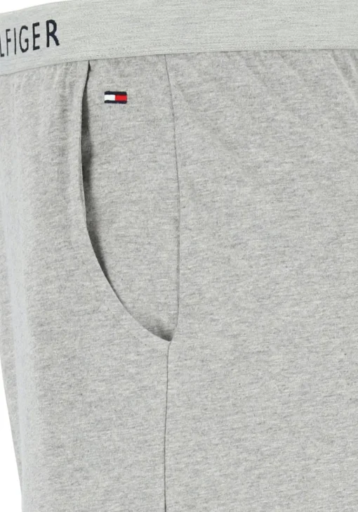 Tommy Hilfiger heren lounge short, korte broek dun, grijs