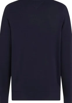 Tommy Hilfiger heren pullover katoen, donkerblauw