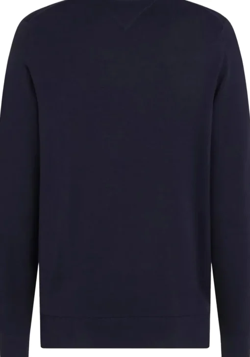 Tommy Hilfiger heren pullover katoen, donkerblauw