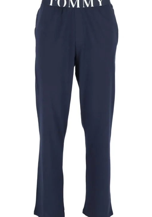 Tommy Hilfiger heren pyjama, wit met blauw