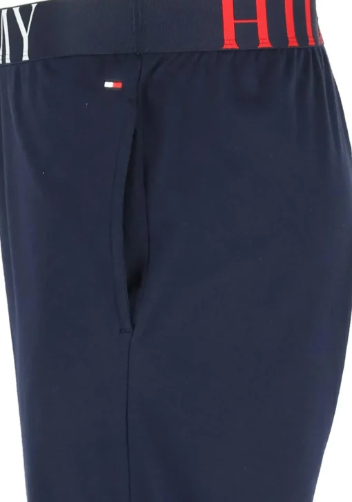 Tommy Hilfiger heren pyjama, wit met blauw