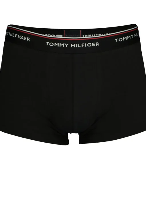 Tommy Hilfiger low rise trunk (3-pack), lage heren boxers kort, zwart