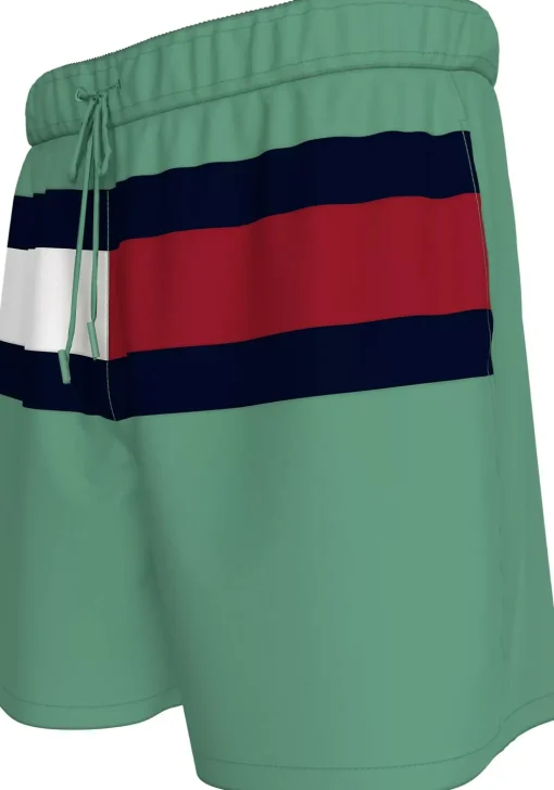 Tommy Hilfiger Medium Drawstring swimshort, heren zwembroek, groen