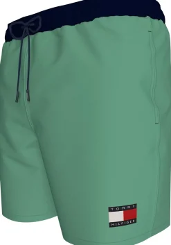 Tommy Hilfiger Medium Drawstring swimshort, heren zwembroek, groen