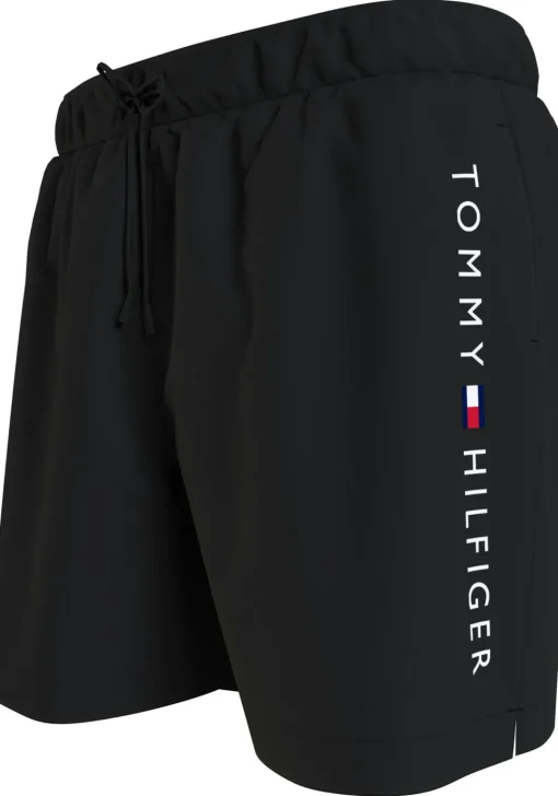 Tommy Hilfiger Medium Drawstring swimshort, heren zwembroek, zwart