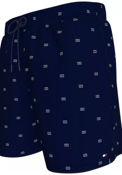 Tommy Hilfiger Medium Drawstring swimshort, heren zwembroek, donkerblauw