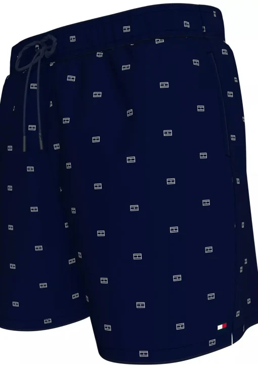 Tommy Hilfiger Medium Drawstring swimshort, heren zwembroek, donkerblauw