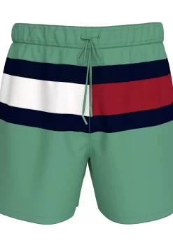 Tommy Hilfiger Medium Drawstring swimshort, heren zwembroek, groen