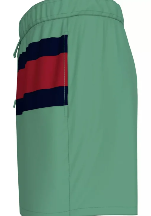 Tommy Hilfiger Medium Drawstring swimshort, heren zwembroek, groen