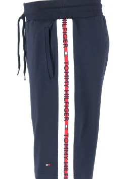 Tommy Hilfiger Nature Tech track pant, heren joggingbroek kort, normale dikte, blauw