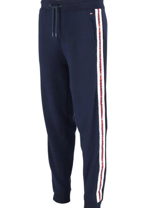 Tommy Hilfiger Nature Tech track pant, heren joggingbroek lang, normale dikte, blauw