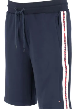 Tommy Hilfiger Nature Tech track pant, heren joggingbroek kort, normale dikte, blauw