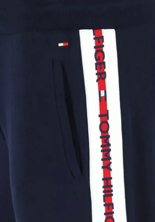 Tommy Hilfiger Nature Tech track pant, heren joggingbroek lang, normale dikte, blauw
