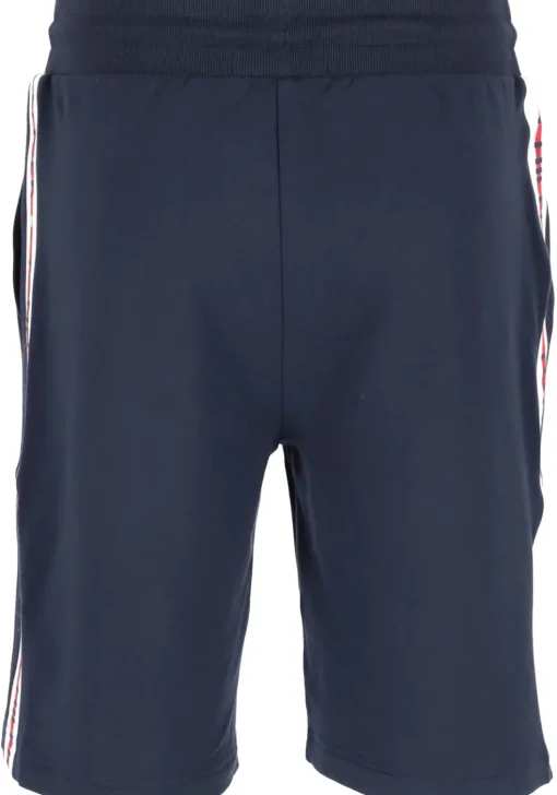 Tommy Hilfiger Nature Tech track pant, heren joggingbroek kort, normale dikte, blauw
