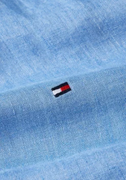 Tommy Hilfiger Pigment Dyed Regular Fit Shirt, popeline, middenblauw