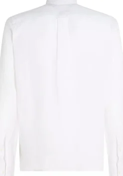 Tommy Hilfiger Pigment Dyed Regular Fit Shirt, popeline, wit