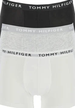 Tommy Hilfiger Recycled Essentials trunks (3-pack), wit, grijs en zwart
