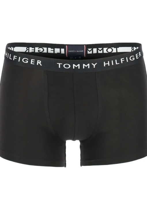 Tommy Hilfiger Recycled Essentials trunks (3-pack), wit, grijs en zwart