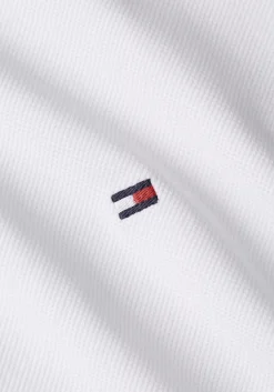 Tommy Hilfiger RWB Collar Regular Polo, heren poloshirt, wit