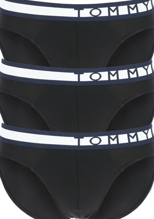 Tommy Hilfiger slips (3-pack), heren slips zonder gulp, zwart