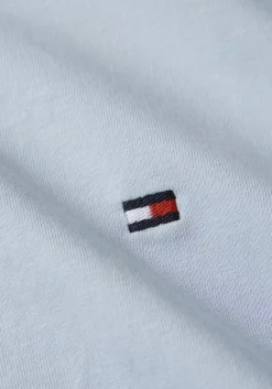 Tommy Hilfiger Stretch Slim Fit Tee, heren T-shirt korte mouw O-hals, blauw