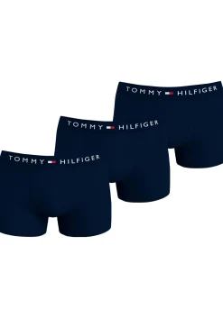 Tommy Hilfiger trunk (3-pack), heren boxers normale lengte, blauw