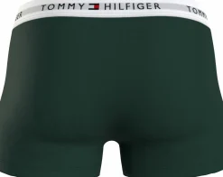 Tommy Hilfiger trunk (3-pack), heren boxers normale lengte, groen, lichtgroen, blauw