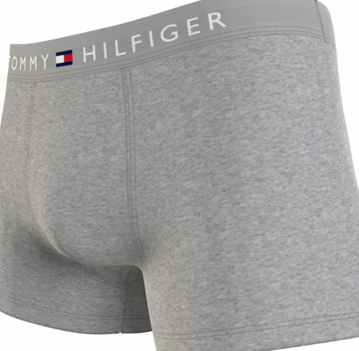 Tommy Hilfiger trunk (3-pack), heren boxers normale lengte, blauw, grijs, wit