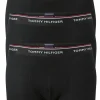 Tommy Hilfiger trunks (3-pack), heren boxers normale lengte, zwart