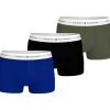 Tommy Hilfiger trunks (3-pack), heren boxers normale lengte, kobalt, blauw, groen