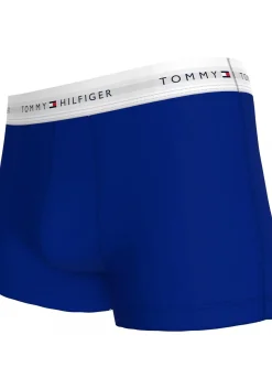 Tommy Hilfiger trunks (3-pack), heren boxers normale lengte, kobalt, blauw, groen