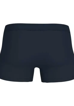 Tommy Hilfiger trunks (5-pack), heren boxers normale lengte, blauw met gekleurde tailleband